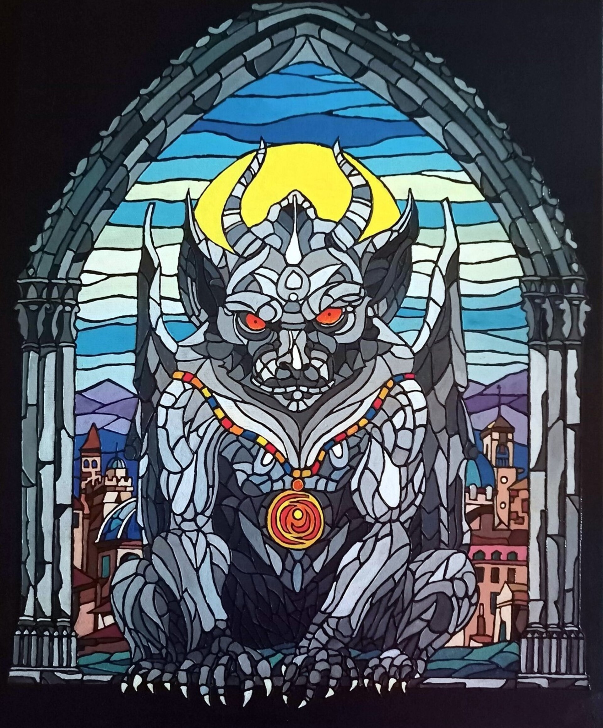 Obra Art Nouveau Exclusiva en Edición Limitada: Arte de Lujo para Coleccionistas - 6