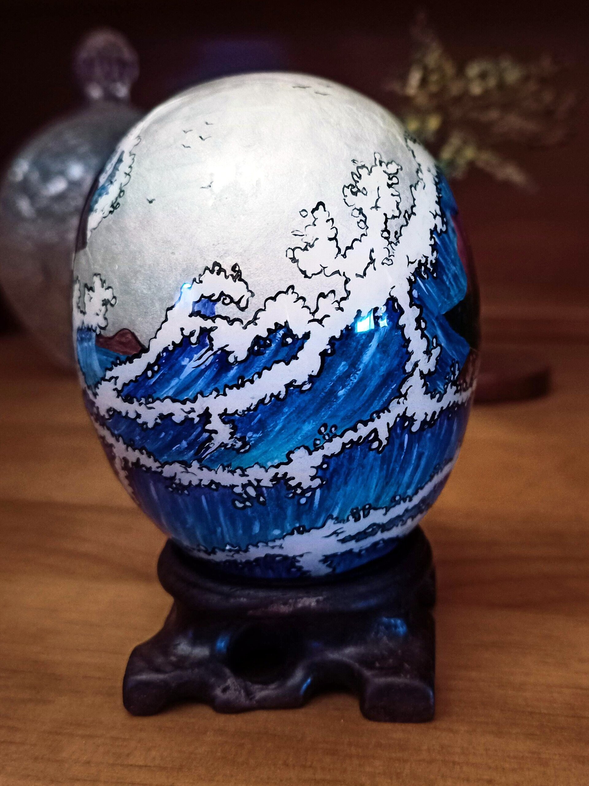 Huevo Decorativo de Alta Gama Estilo Fabergé | Obra Artesanal Única - 2