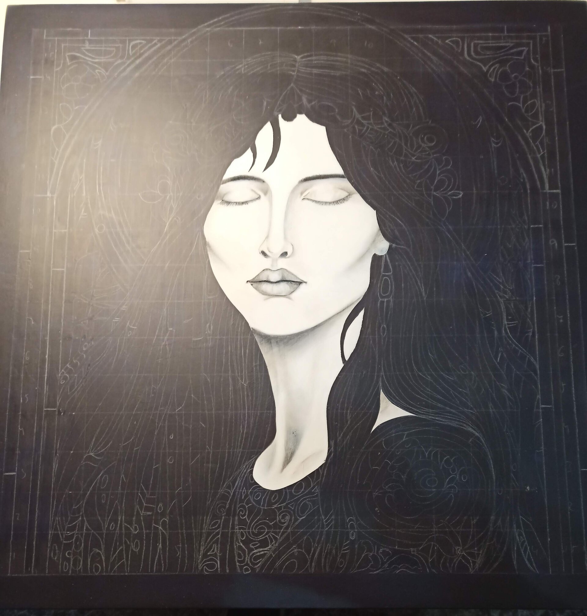 Obra Art Nouveau Exclusiva Edición Limitada: Arte para Coleccionistas Exigentes - 5