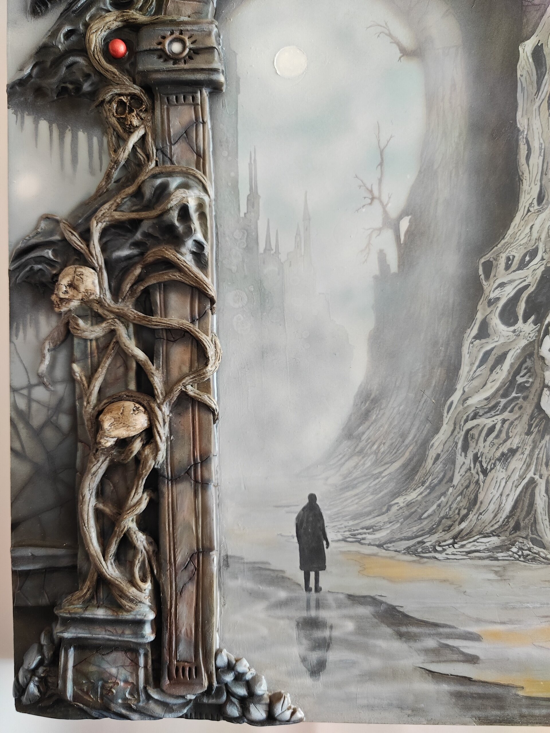 Portal al inframundo escultorico-pictórica Original Arte Contemporáneo Exclusivo - 6