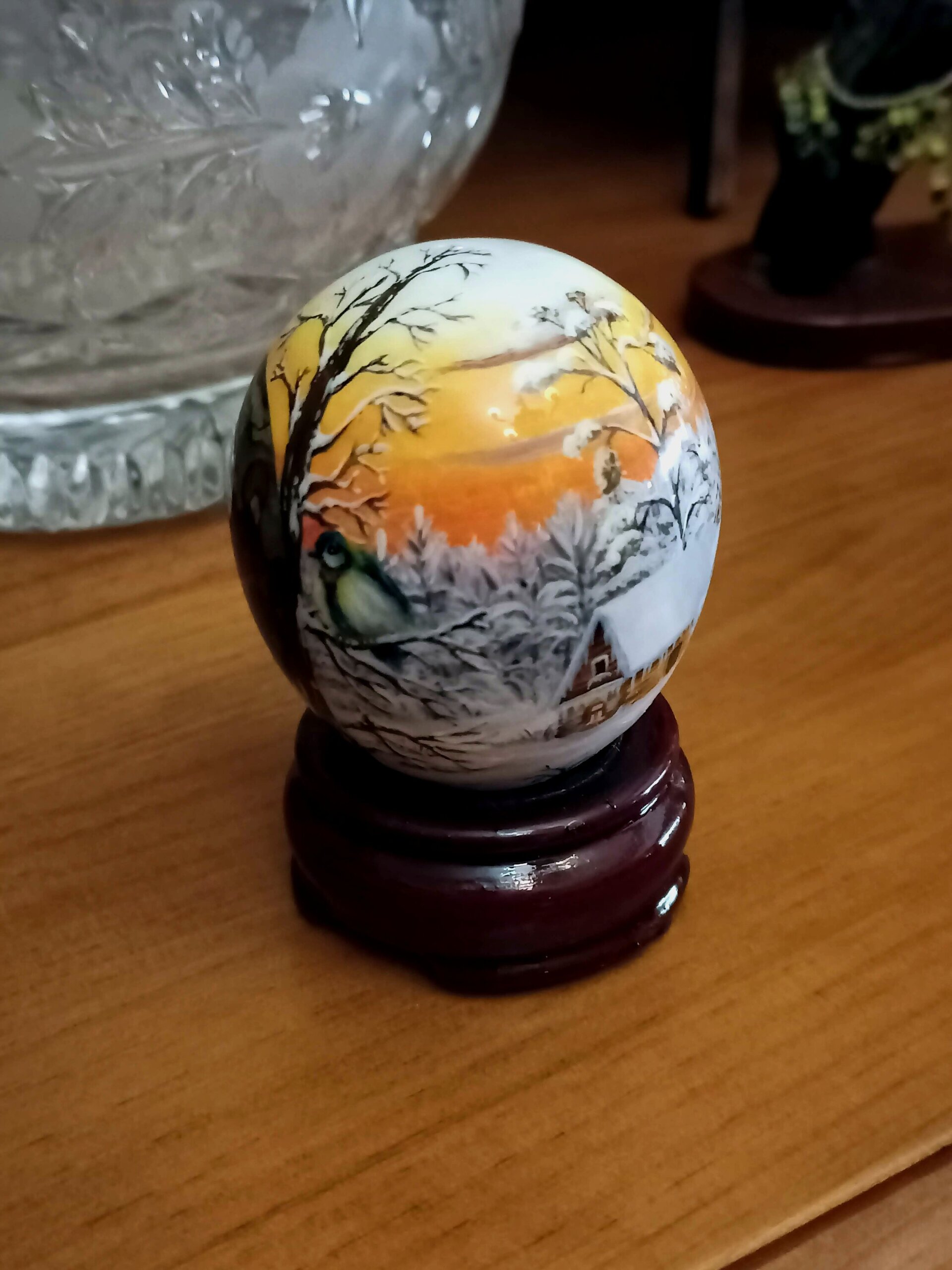 Huevo Artístico | Escultura Decorativa de Lujo Hecha a Mano | Pieza unica - 5