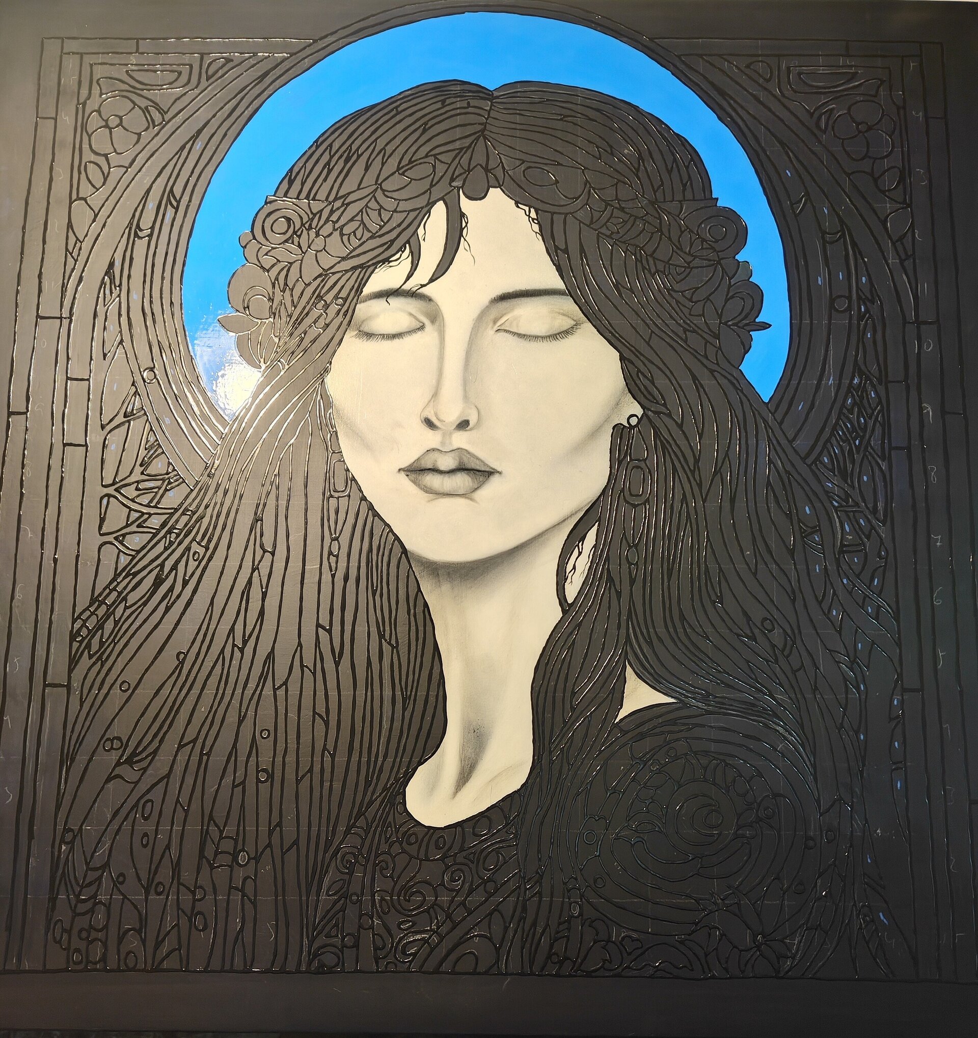 Obra Art Nouveau Exclusiva Edición Limitada: Arte para Coleccionistas Exigentes - 6