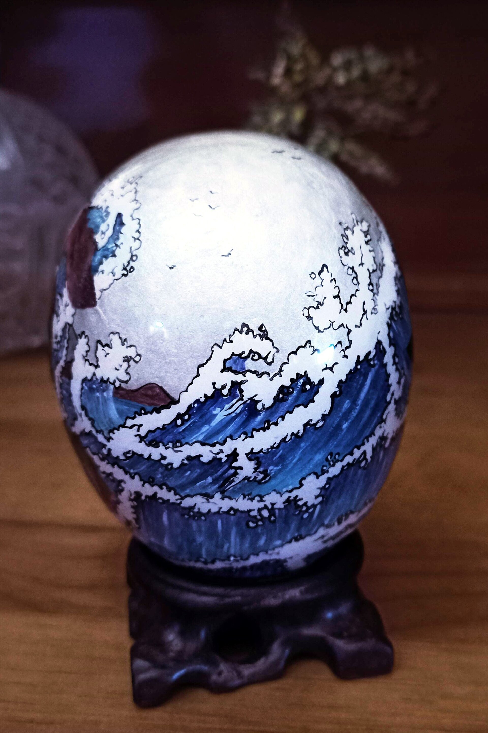 Huevo Decorativo de Alta Gama Estilo Fabergé | Obra Artesanal Única - 4