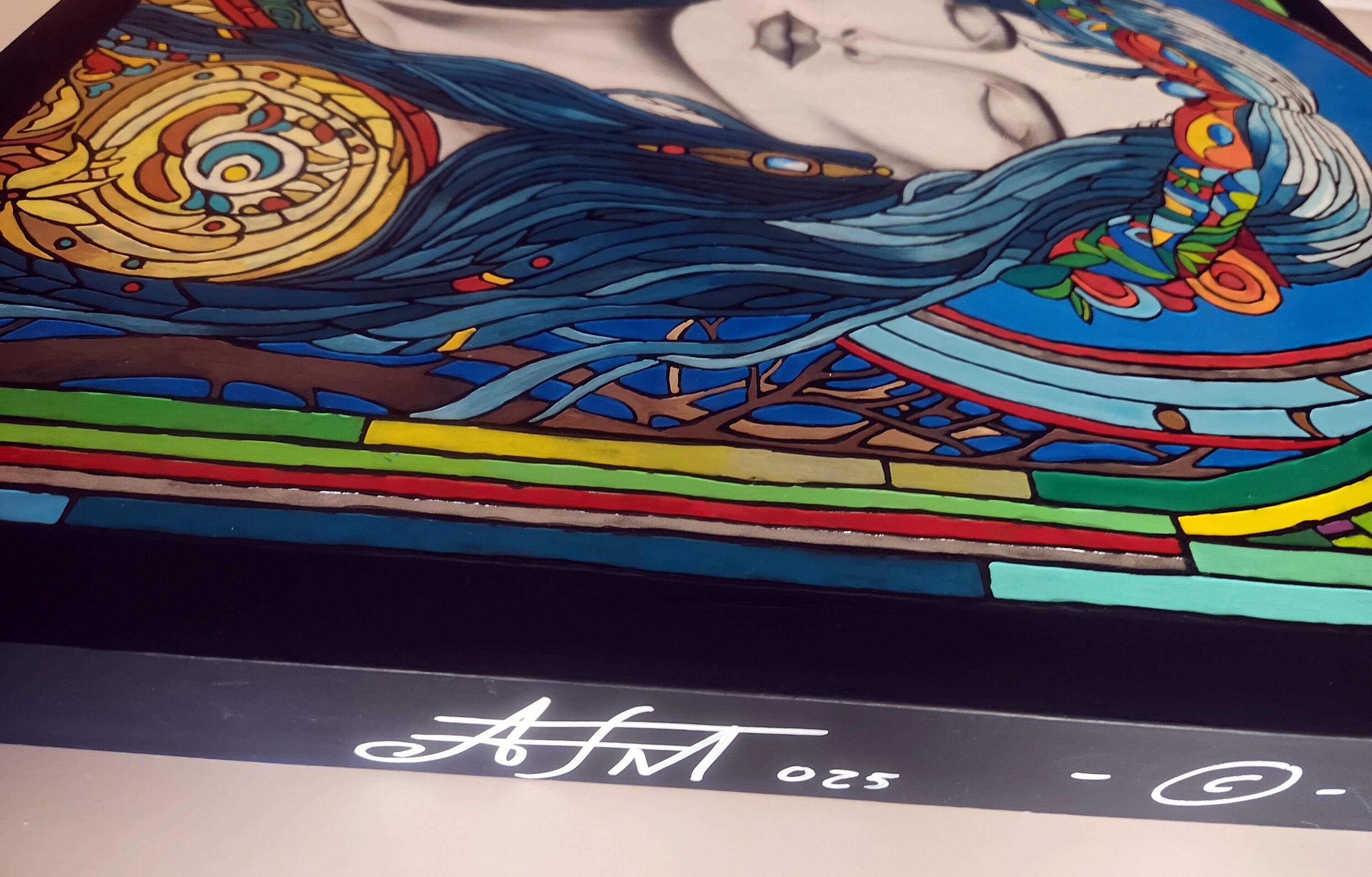 Obra Art Nouveau Exclusiva Edición Limitada: Arte para Coleccionistas Exigentes - 2